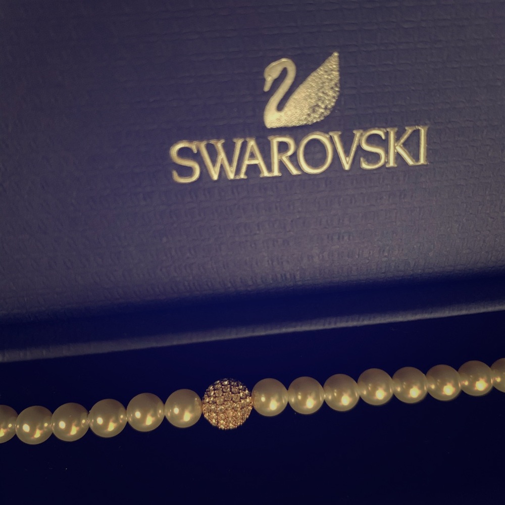 Swarovski magnetic clasp bracelet